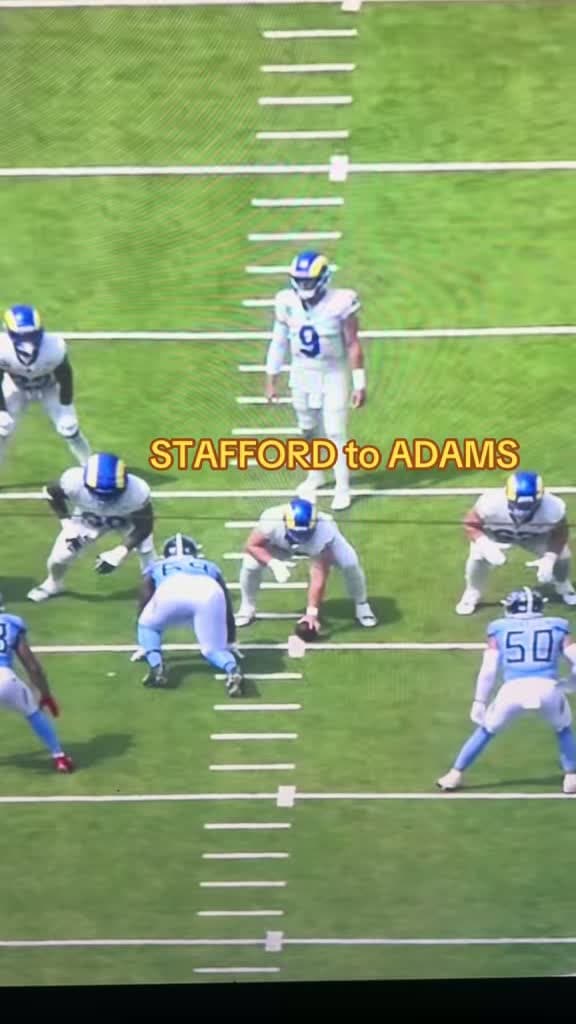 cover for Stafford’s arm talent and touch are unreal 🤯 Still plenty of football magic left! #NFL #BaldysBreakdowns