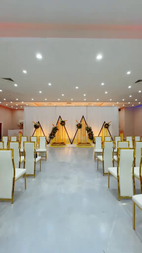 cover for Haldi Setup Goals Soaked in shades of sunshine this floral-forward Haldi setup brings the 75574 #american