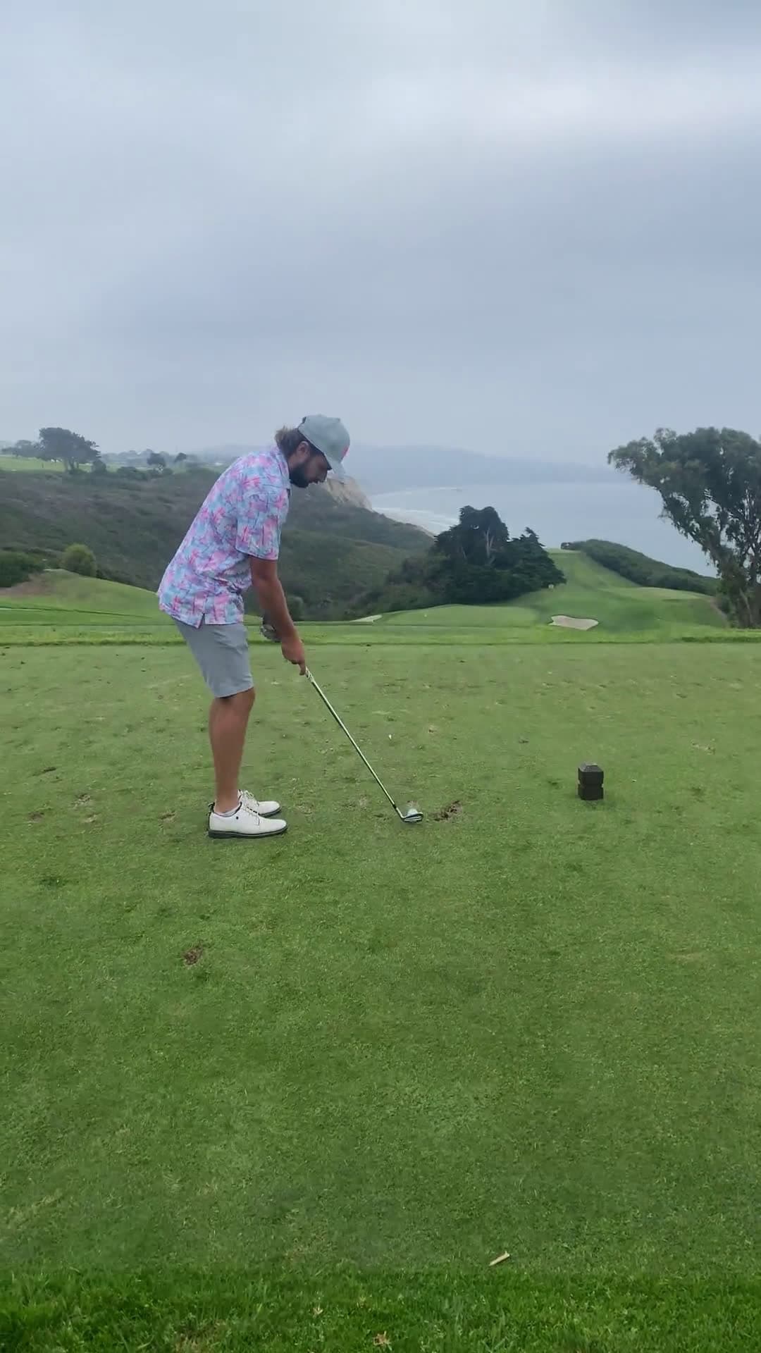 cover for Clutch shot on Torrey Pines North Hole 15 — wind, precision, and a moment to remember 🏌️‍♂️ #TorreyPinesNorth #Golf #GolfVideo #SanDiego