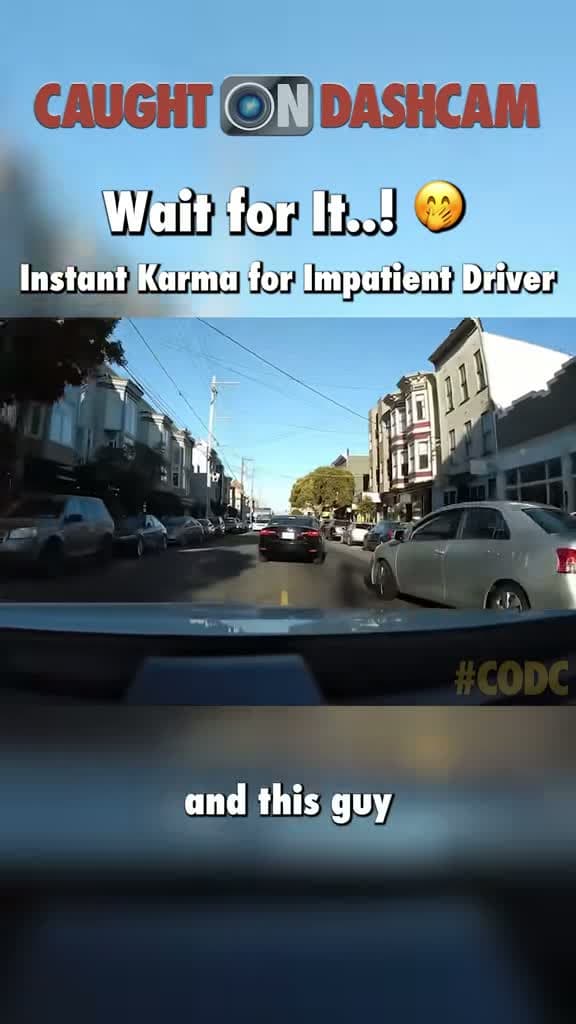 cover for Instant karma strikes an impatient US driver! 🚗💥 #CaughtOnDashcam #RoadSafety #Fail