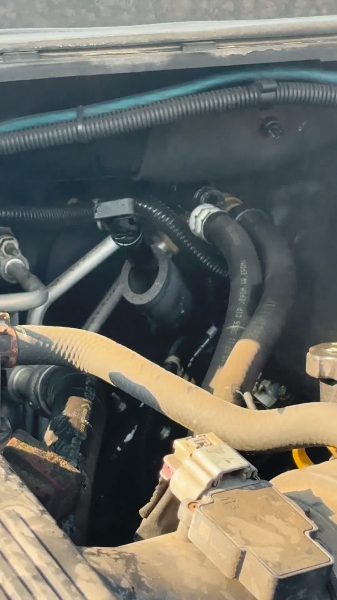cover for AC hose snapped—how much will the repair cost? 🛠️ #CarRepair #ACFix #AutoDIY