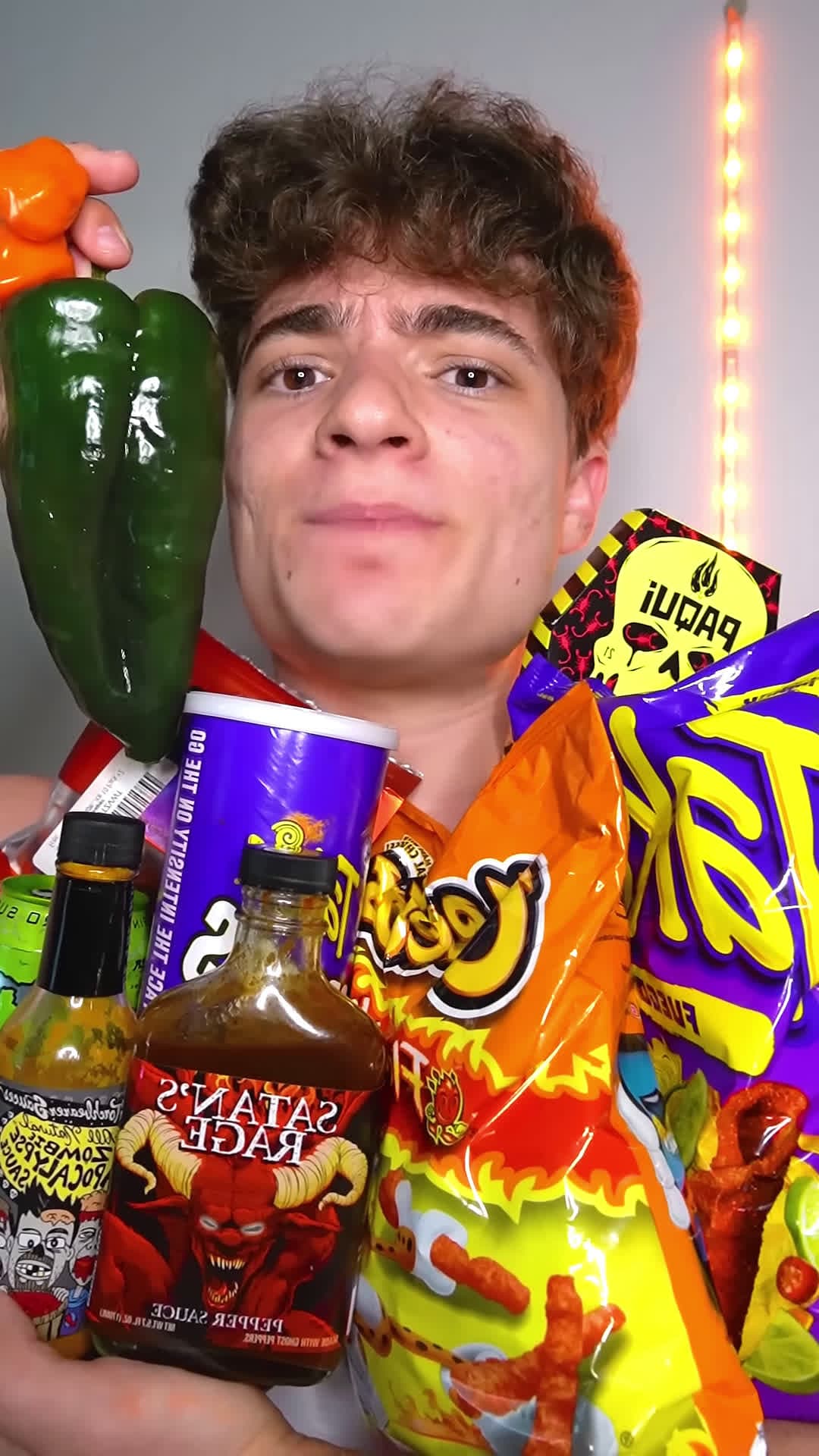 cover for Extreme Giant Loaded Pepper Spicy Challenge