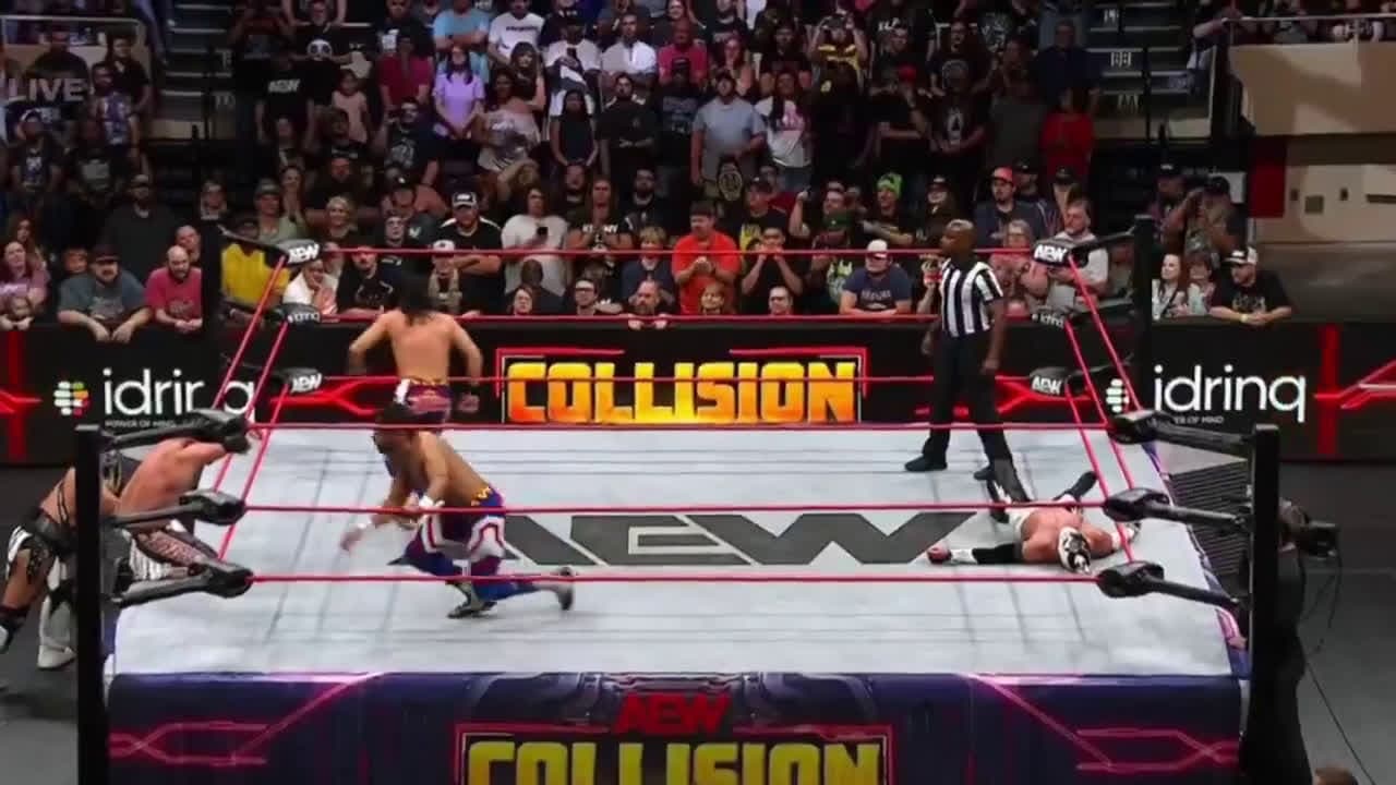 cover for Finish to Hangman Adam Page & JetSpeed vs LFI – jaw-dropping ending you can't miss! 🔥 #AEW #Wrestling #HangmanAdamPage #JetSpeed #LFI