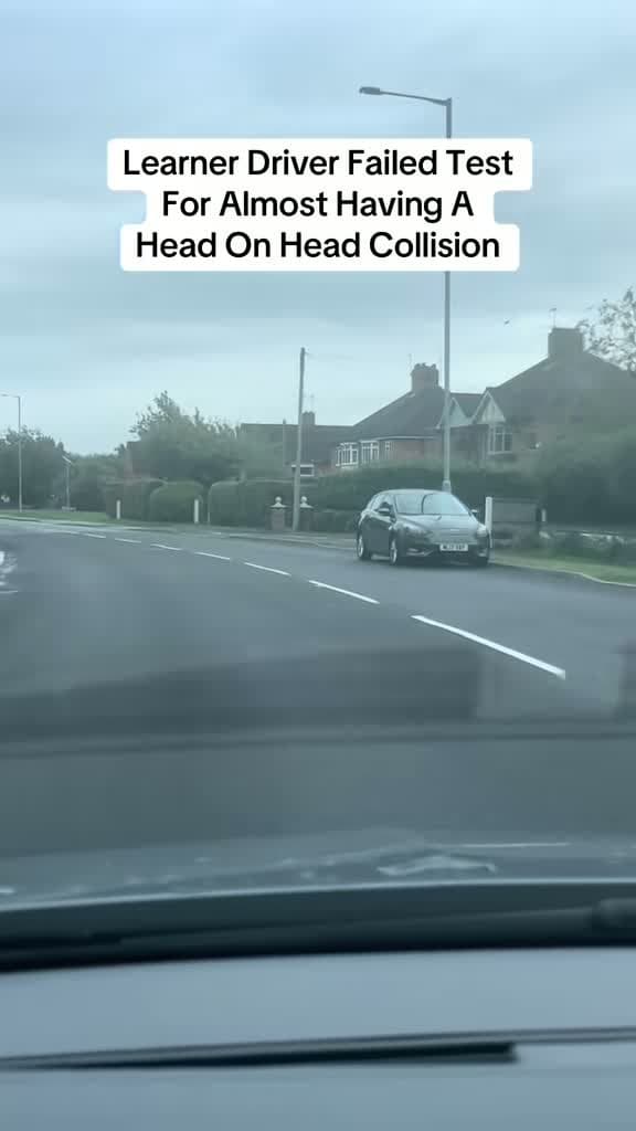 cover for When your driving test goes completely sideways... 😱 #DrivingTest #Fail #Dashcam