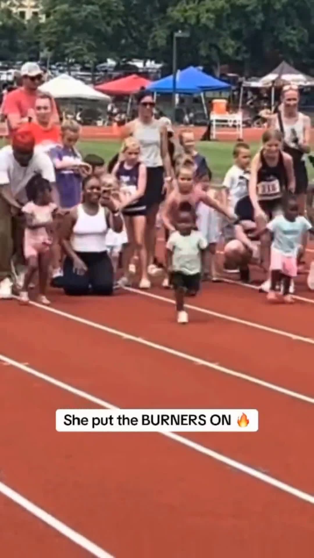 cover for She turn on the burner