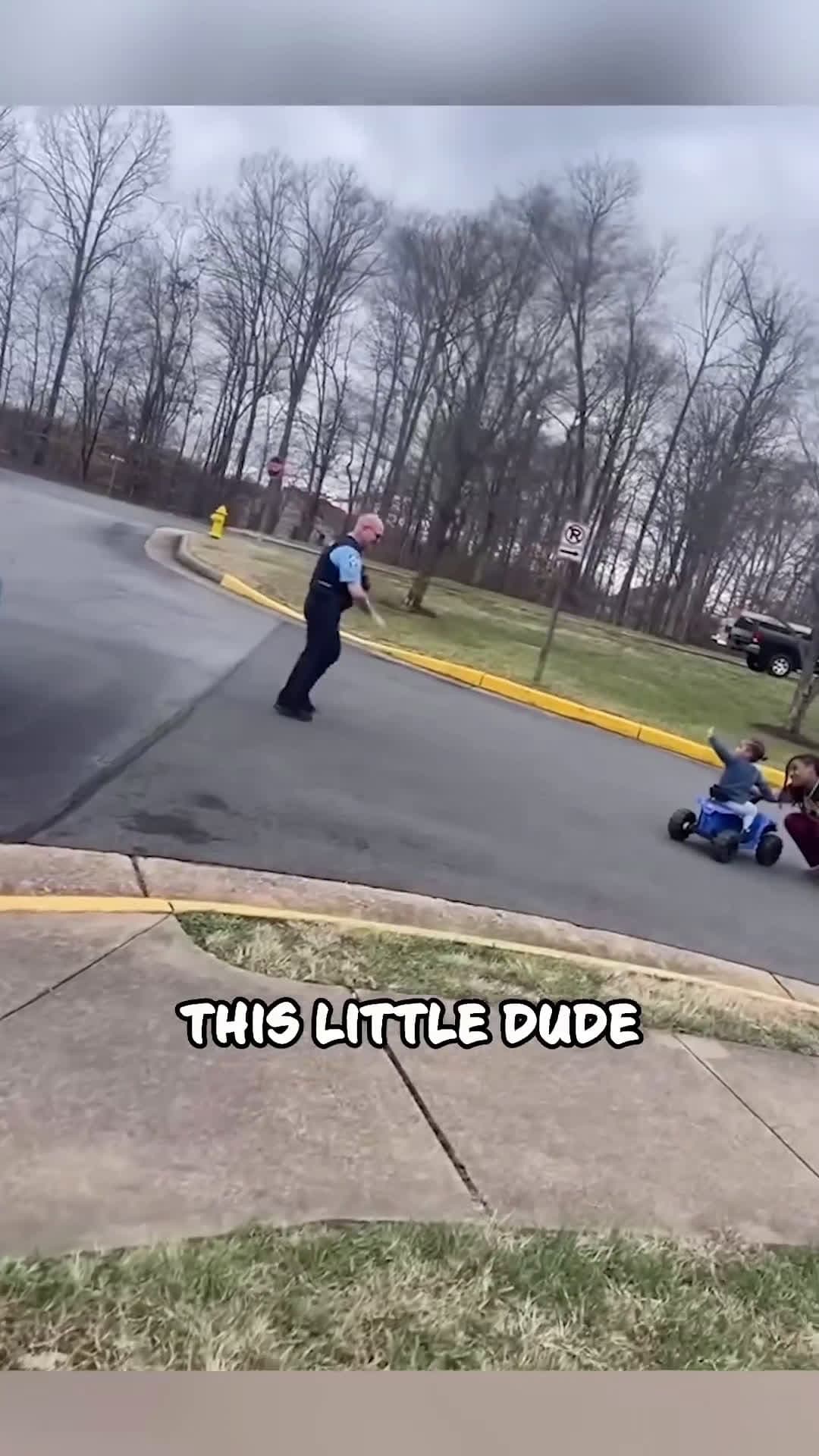 cover for Cop Asks Toddler for a License, His Response Has Everyone Laughing! 🚔😂 #cop #kid #viral