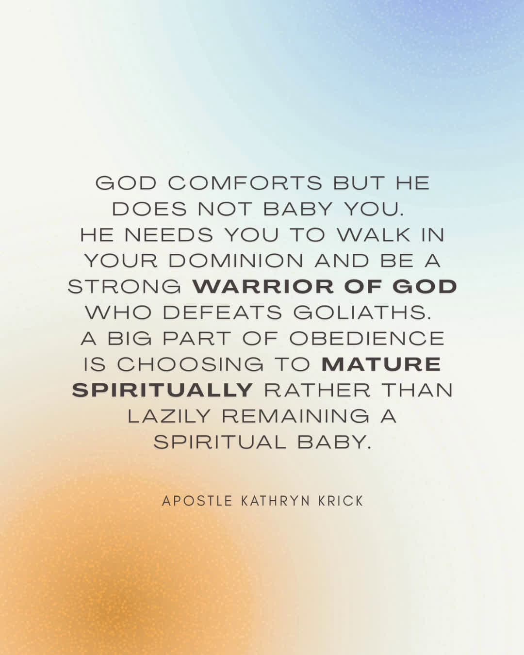cover for apostle kathryn krick