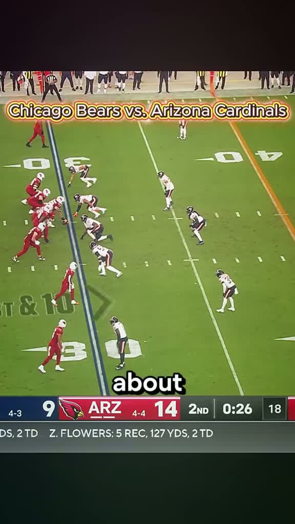 cover for Epic moments from Bears vs. Cardinals | Week 9 Highlights 🏈🔥 #Bears #Cardinals #NFL