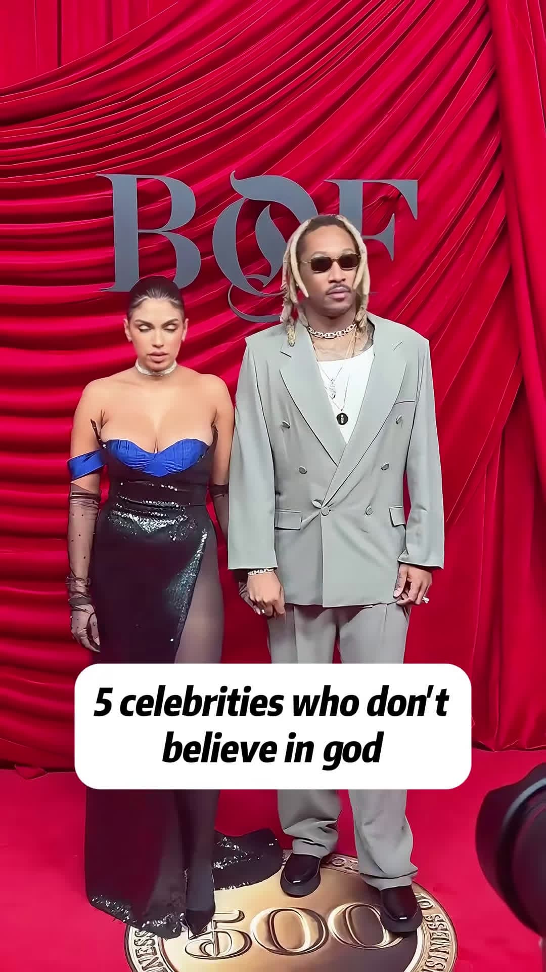 cover for #CaughtOnCamera 5 celebrities who don’t believe in god #celebrity #celeb #art #cute #movie #influencer #news #makeup #instadaily #star #likeforlikes #celebrityfashion #movies #celebrities #style #music #explore #foryoupage #fyp #viral 
