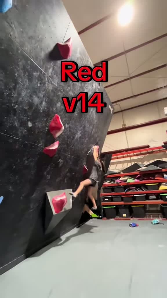 cover for Crushing every move like a pro! 💪 #bouldering #rockclimbing #athlete #climbingcompetition