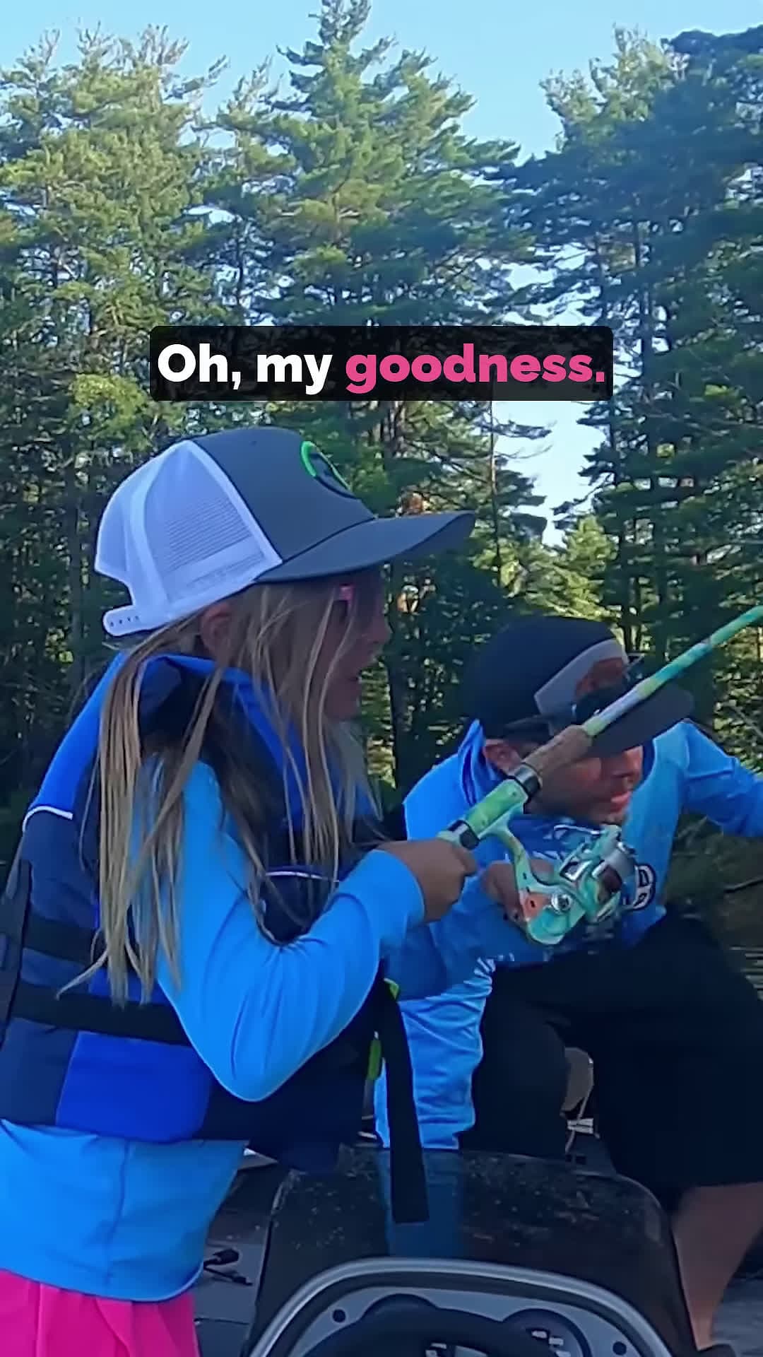 cover for AVERY caught her PB LARGEMOUTH alwaysberecording bassfishing bass fishing fish outdoors fyp