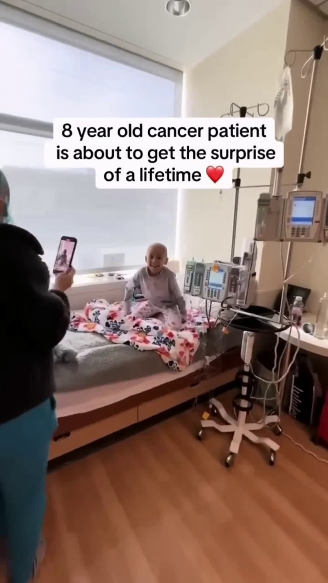 cover for 9 year old cancer patient gets dream come true surprise 💛 #bekind#respect