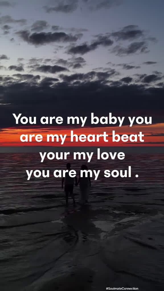 cover for You are my baby. You are my heartbeat. You are my love. You are my soul. Loving you feels 08606 #nicevideo
