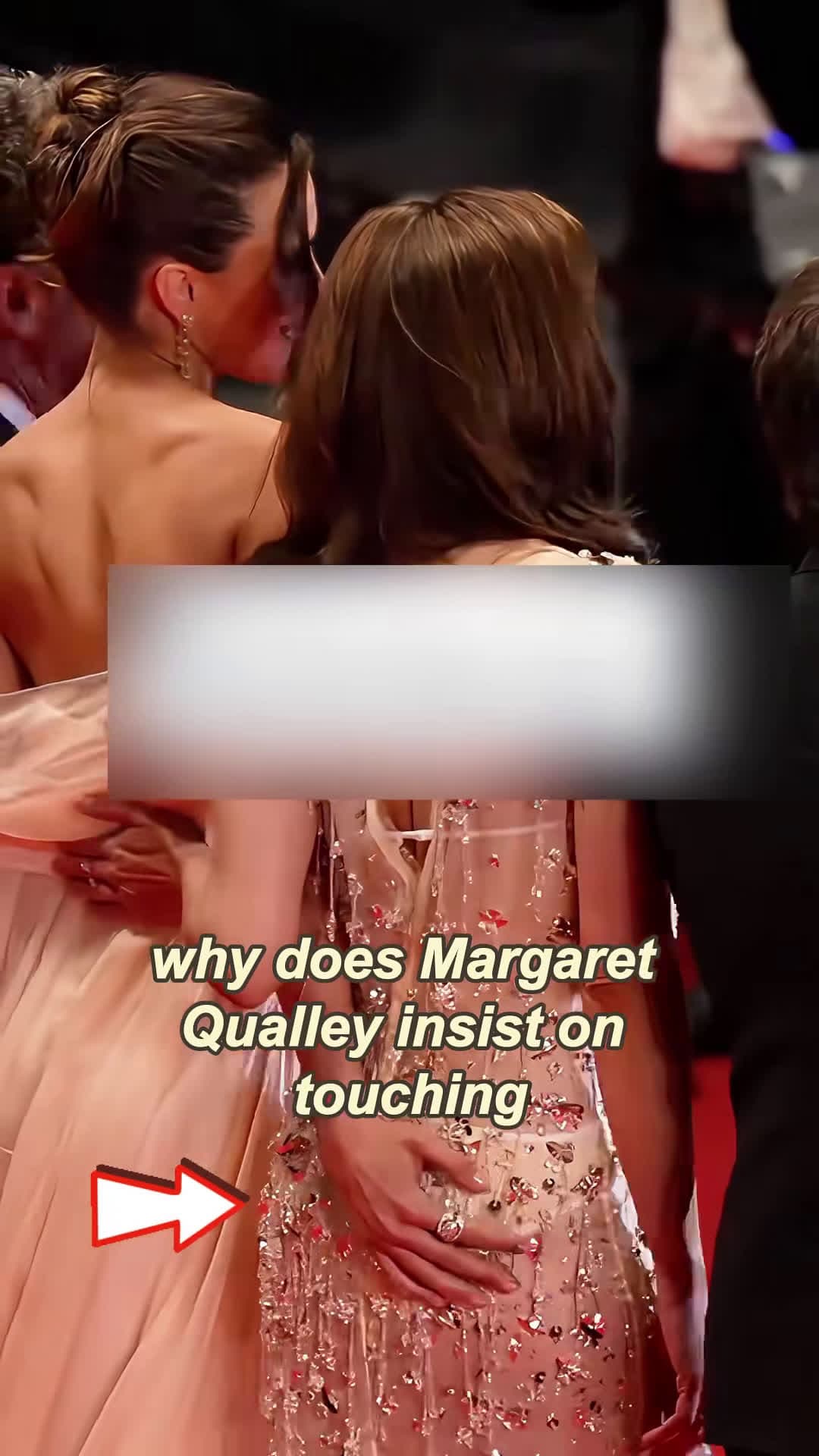 cover for #CaughtOnCamera Why does Margaret Qualley insist on touching Aubrey Plaza's body in public? 