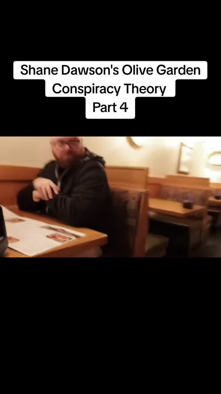 cover for Unbelievable conspiracy you won’t stop laughing at! 🤣 #OliveGarden #ShaneDawson #RylandAdams