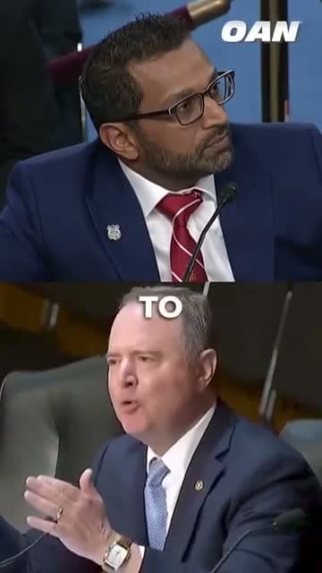 cover for Kash Patel drops bombshells on Adam Schiff during Senate hearing! 🔥 #SenateHearing #KashPatel #AdamSchiff #Politics #Explosive