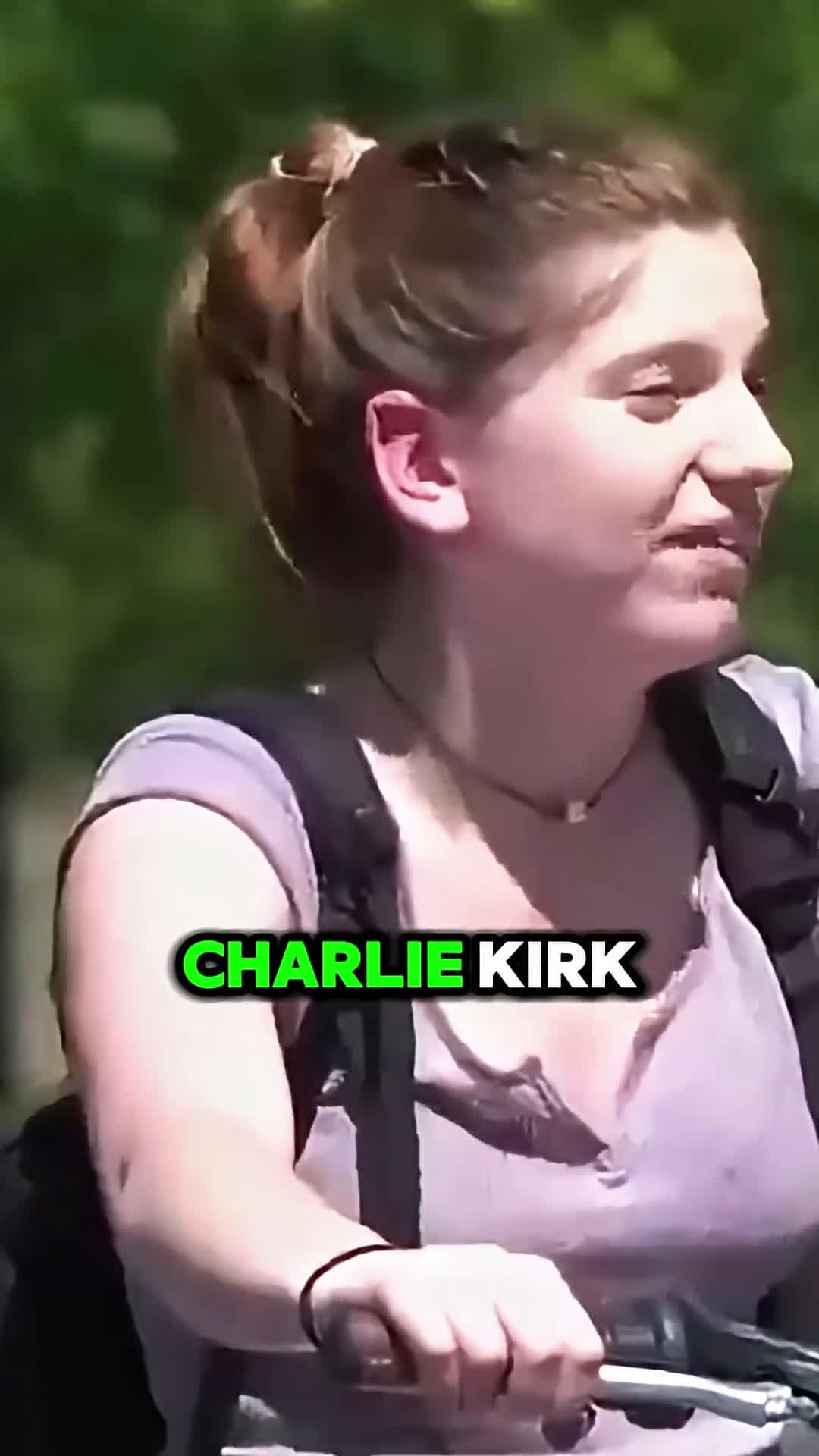 cover for Charlie Kirk debates liberal over boys in girls locker rooms #debate #charliekirk 