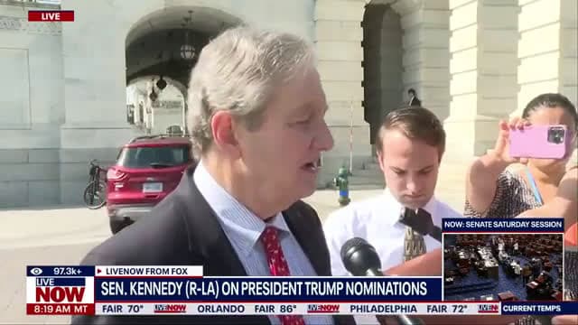 cover for Sen. Kennedy slams Trump-mandated Senate session as 'organized grab ass' before heading into a marathon weekend on Capitol Hill. 🏛️ #Senate #PoliticalNews #USPolitics #Breaking