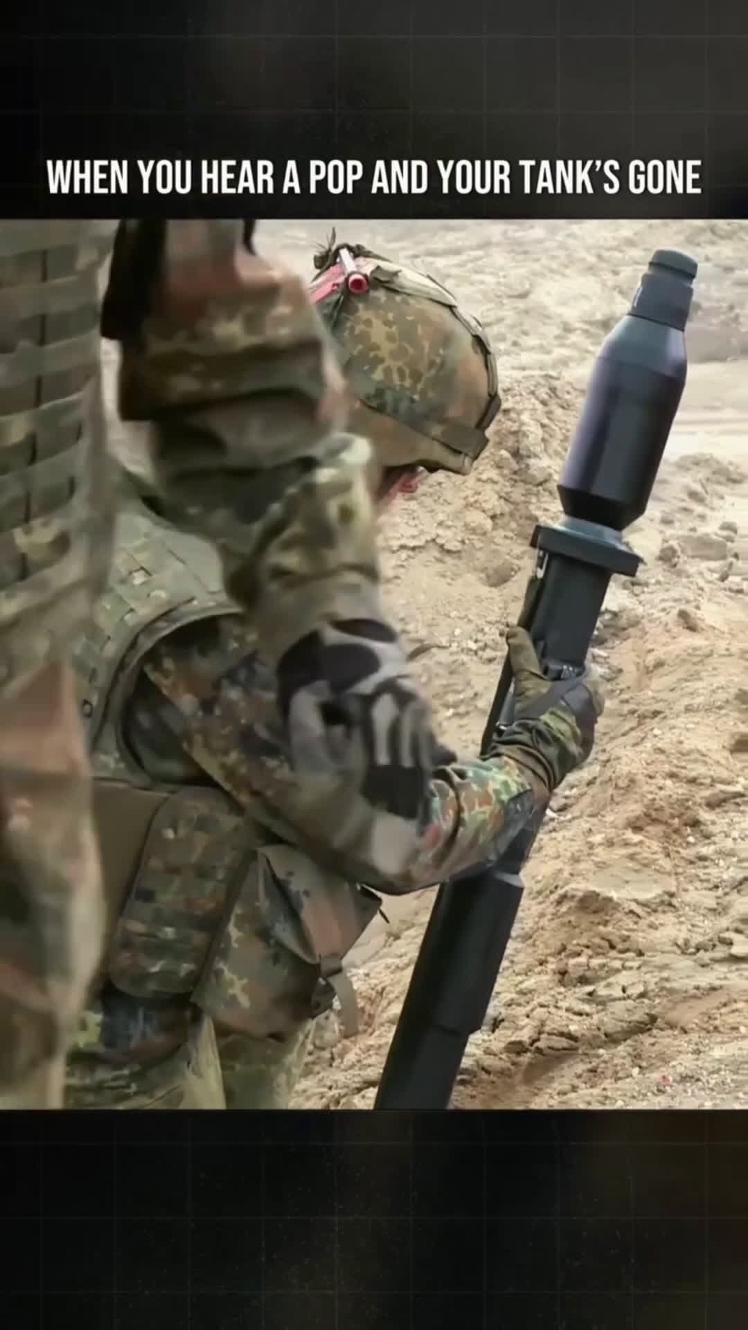cover for When You Hear a Pop and Your Tank’s Gone#marines #military 