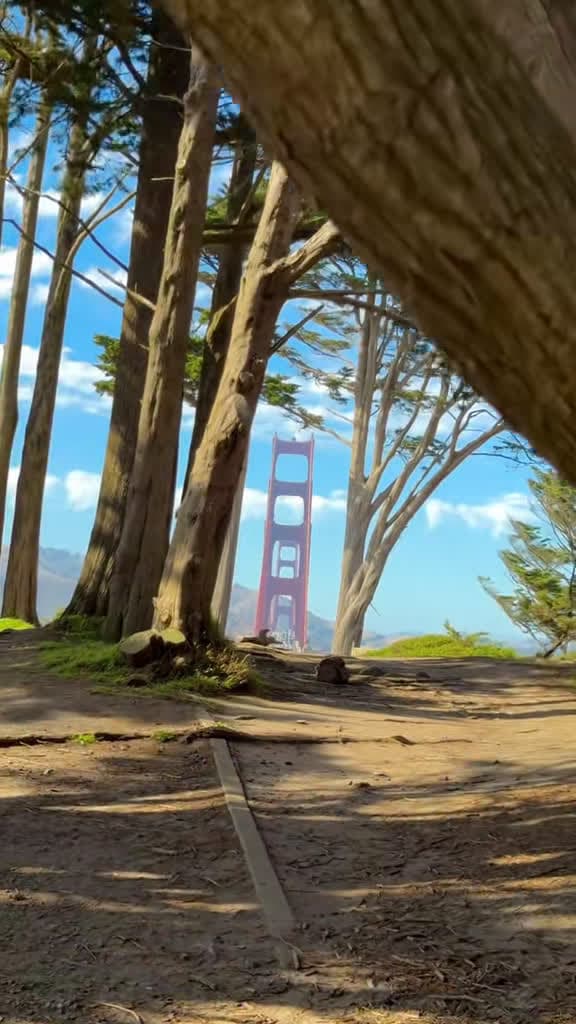 cover for The absolute best view of the Golden Gate Bridge 🌉 #GoldenGateBridge #SanFrancisco #SF #BayArea