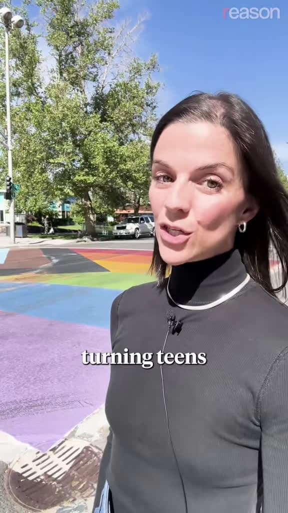cover for Discover why a Pride flag crosswalk in Spokane is causing controversy and turning teens into potential felons! 🚦🏳️‍🌈 #PrideCrosswalk #LGBTQ #Spokane