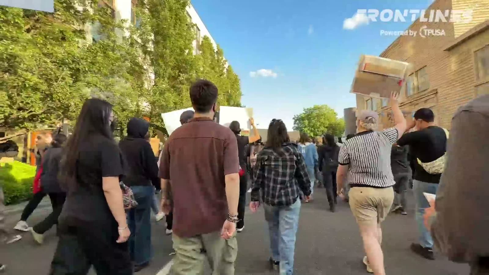 cover for Federal authorities send Antifa packing in Portland.