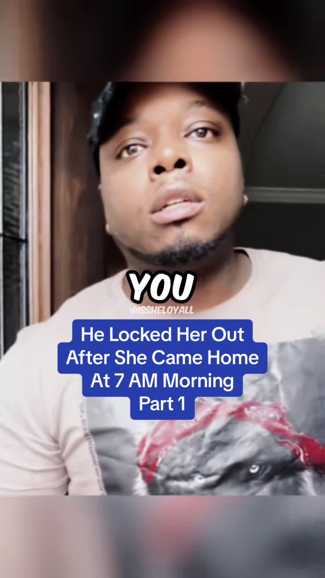 cover for #UnpopularOpinion He locked he out the house after she came home at 7 am morning