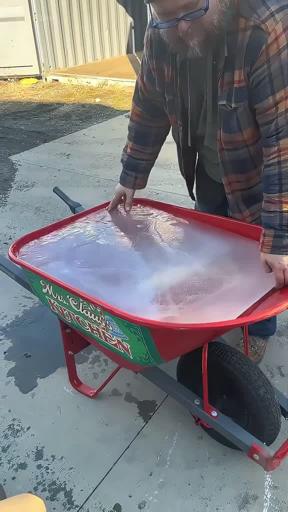 cover for Knocking down massive icicle satisfying ice fyp asmr oddlysatisfying 62574 #american