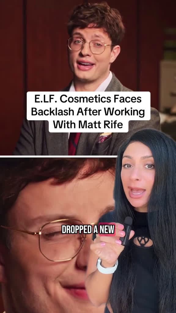 cover for E.LF. Cosmetics Faces Backlash After Working With Matt Rife #elfcosmetics #mattrife #heidincloset #elfmakeup #elf #riristea #rivetsoro  #TikTokSceneStealerContest  created by RiRi’s Tea ☕️ with Hiraoka Kotaro’s Minimal for news...