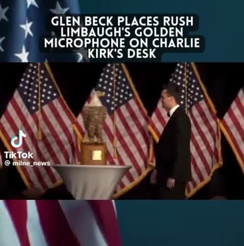 cover for Glenn Beck recalls Charlie Kirk’s unforgettable moment with the EIB microphone 🎤 #CharlieKirk #GlennBeck #EIB #PodcastMemories