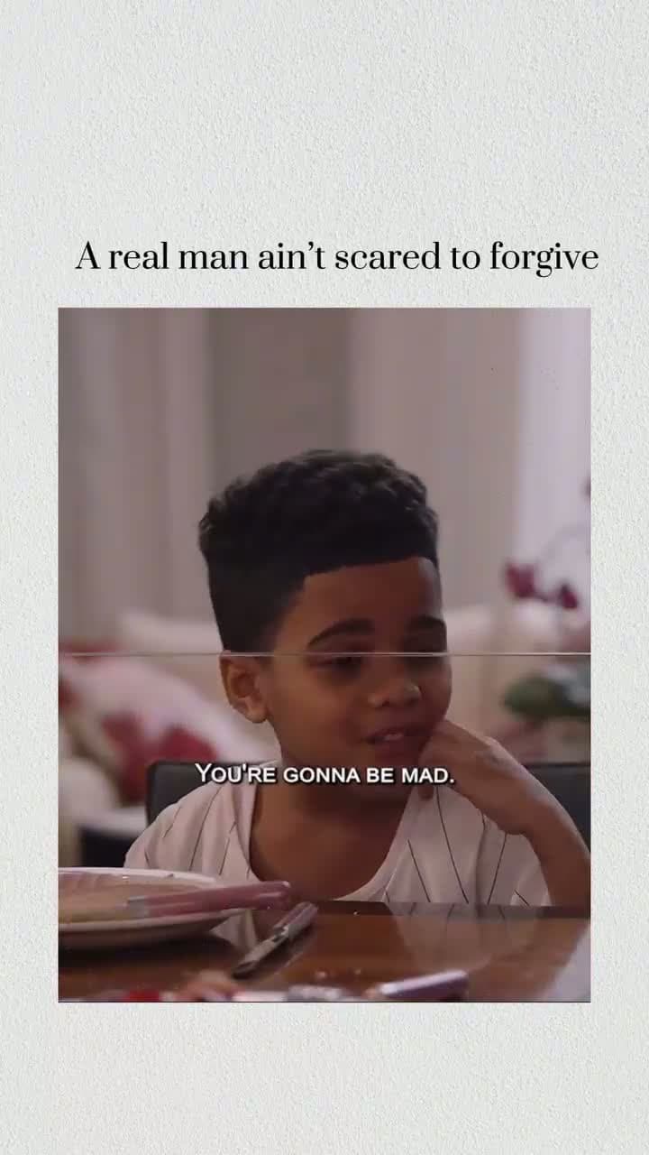 cover for #FirstVideoChallengeA real man is not scared to forgive