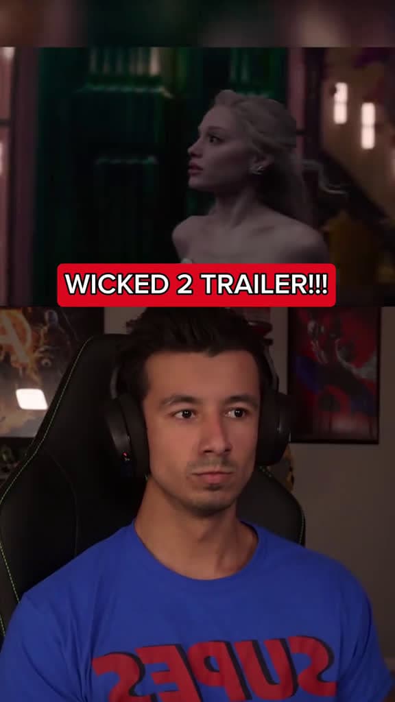 cover for Wicked For Good Trailer supes wicked wickedforgood movie 59134 #shortvideos