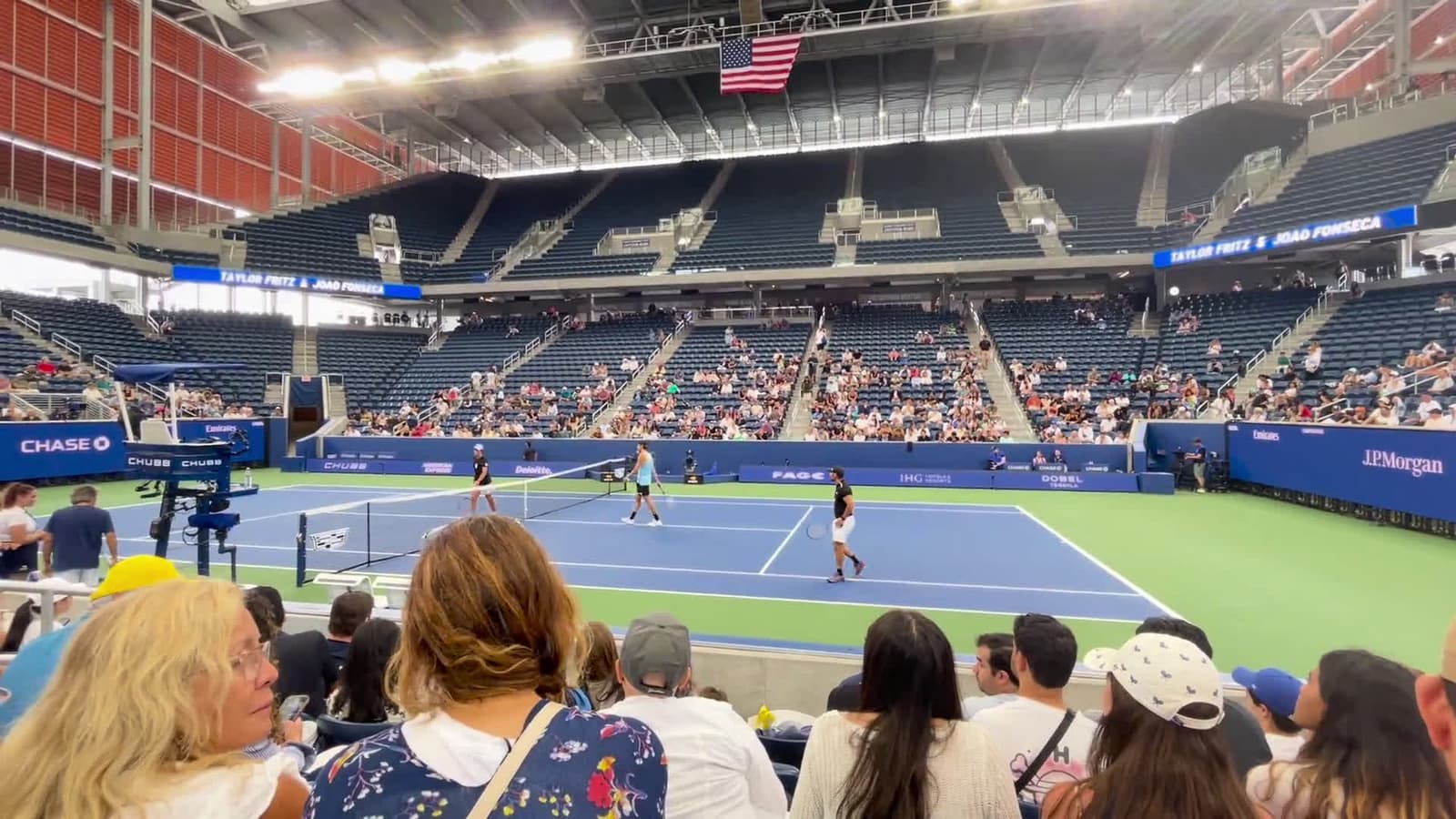 cover for Fritz’s hilarious way of “measuring” the net 😂 #TennisFail #FunnyMoments #EpicShots
