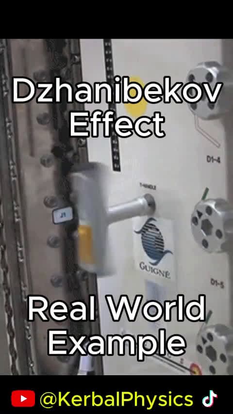 cover for Watch the Dzhanibekov effect come to life in KSP—the classic space-spin wobble you can actually see in-game! 🚀🪐 #KSP #KerbalSpaceProgram #Dzhanibekov #Physics