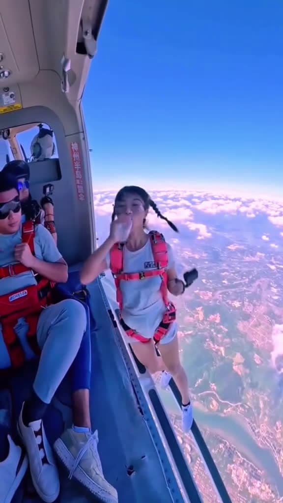 cover for Which one shoot is the best I have a reward for those who chosen best one.. skydiving jump 21910 #trendingscoopz