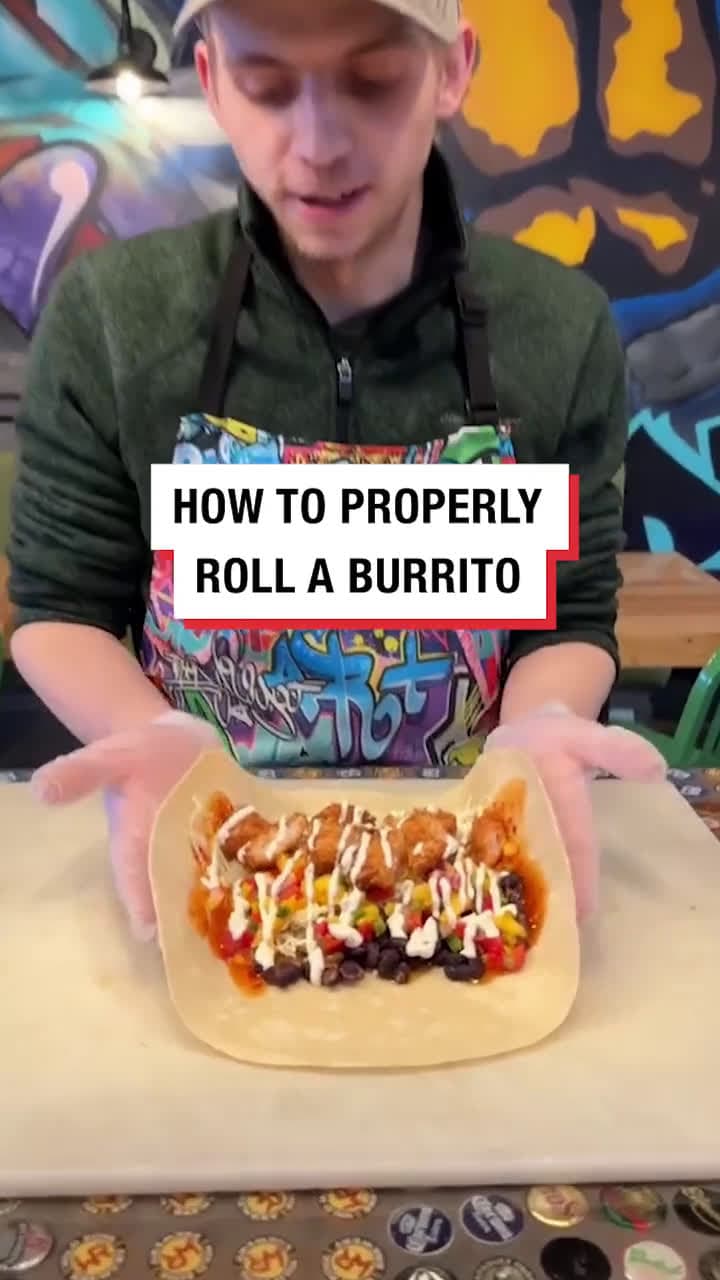 cover for This is how you make sure everything fits perfectly into your burrito @streatskitchens - #food #mexicanfood #burrito #mexico