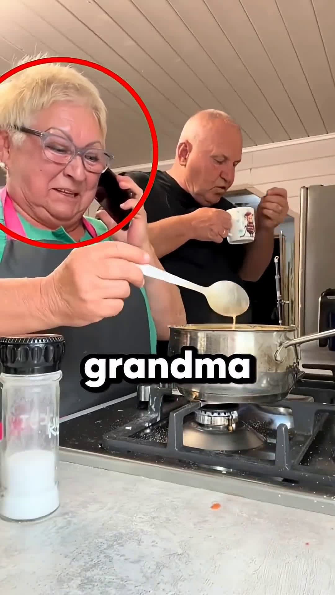 cover for Clever grandma 🤣