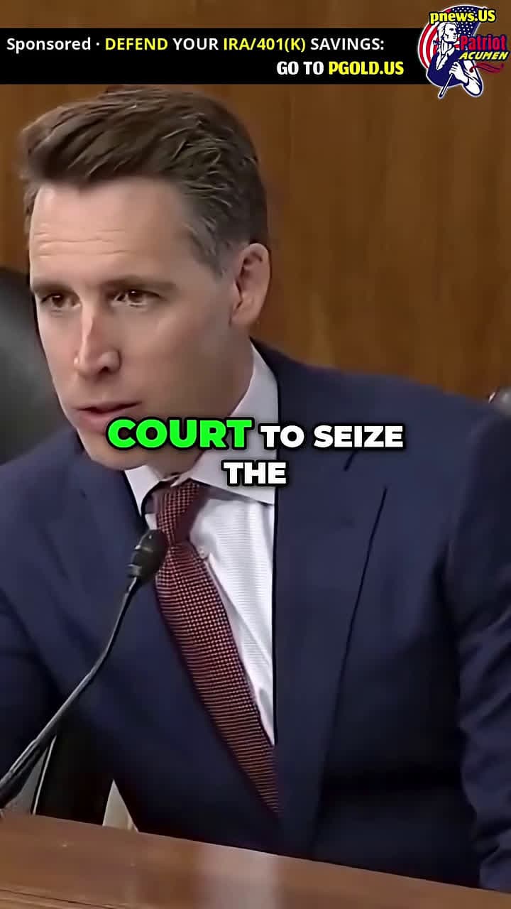 cover for 🔥Hawley HOT SHOTS · Congressional Hearings · Breaking News