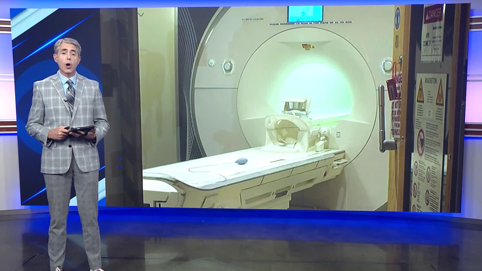 cover for Wife of man killed after being pulled in MRI machine while wearing metal chain recalls incident