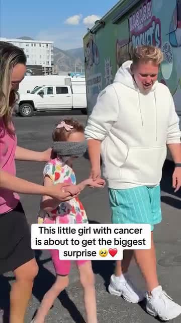 cover for This little girl with cancer is about to get the biggest surprise#UnpopularOpinion #CaughtOnCamera