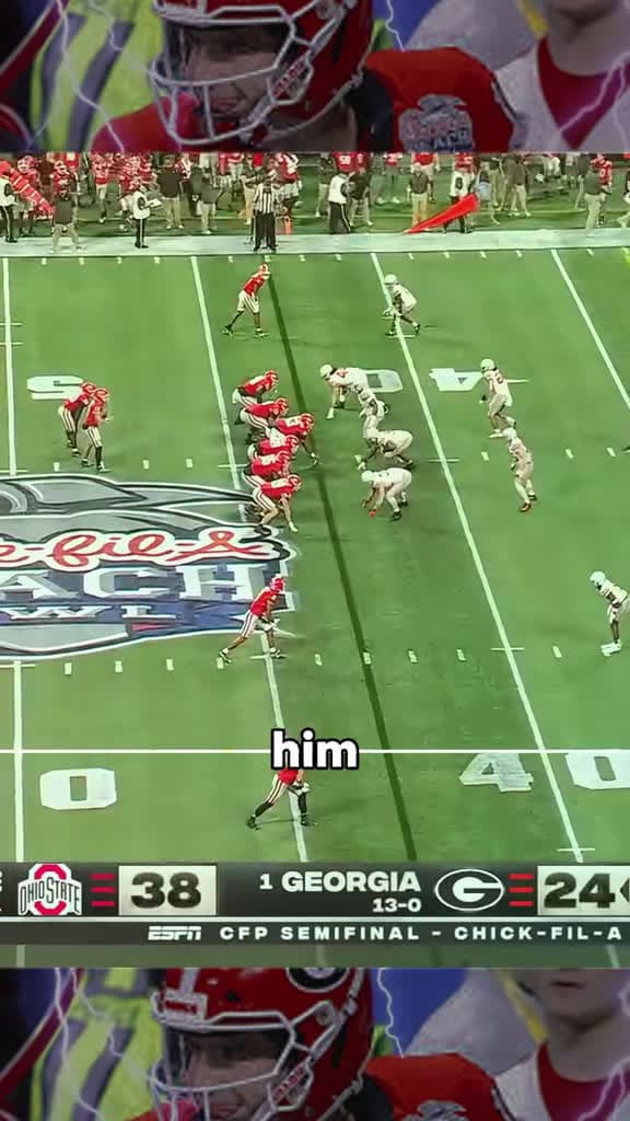 cover for Peach Bowl Showdown: Buckeyes vs Bulldogs — epic highlights and key moments! 🏈 #PeachBowl #OhioStateBuckeyes #GeorgiaBulldogs #CollegeFootball