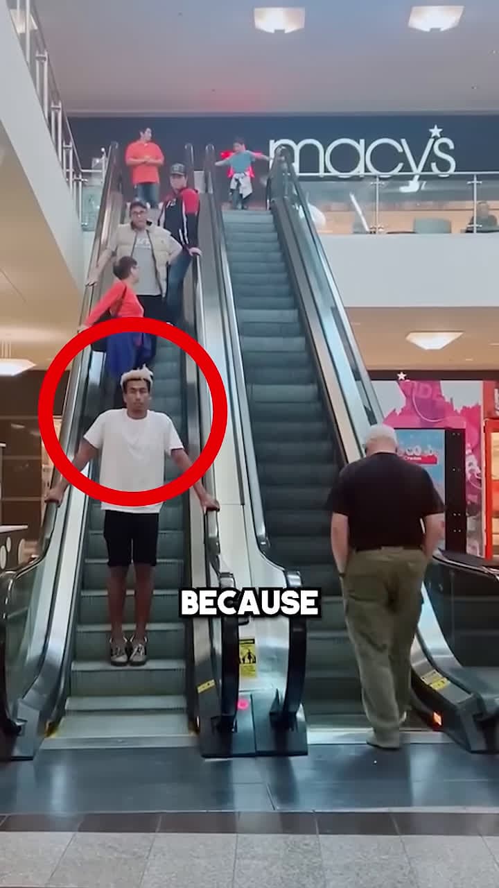cover for This guy can turn off all the escalators theblondejo