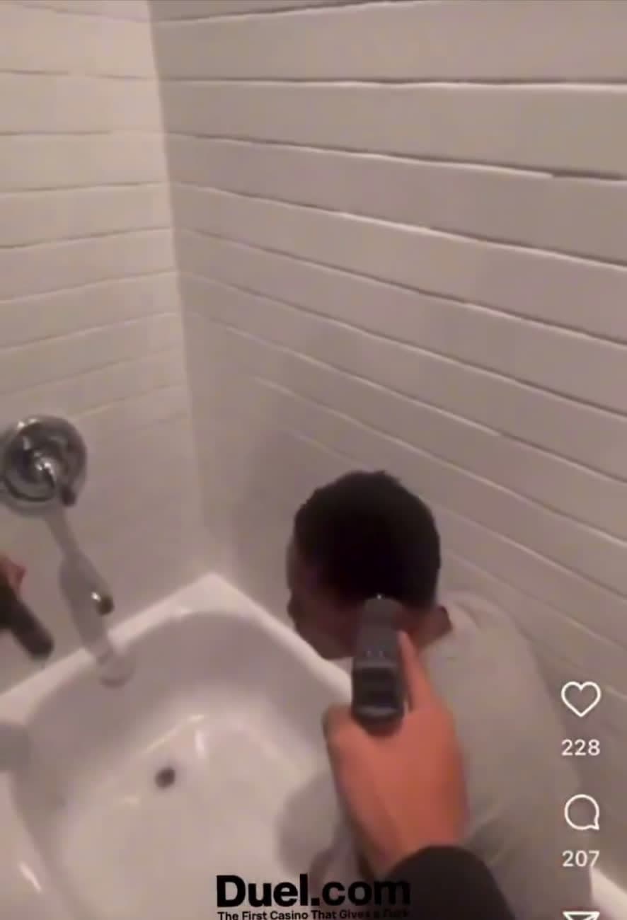 cover for #FirstVideoChallenge lil cuzz here was messing with big bro sister, it ain’t turn out well for him 🙈🥷🌴