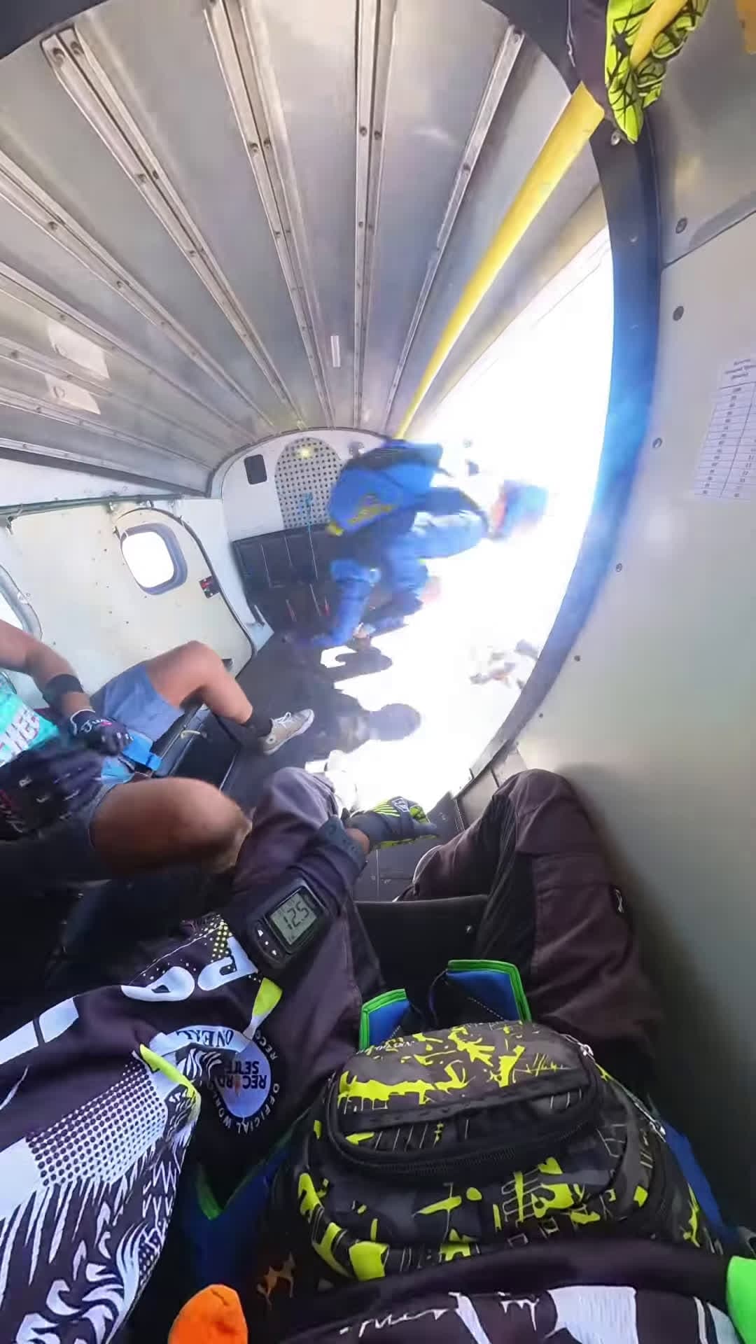 cover for #CaughtOnCamera Skydivers Attempt to Perform Multiple Flips in One Jump.