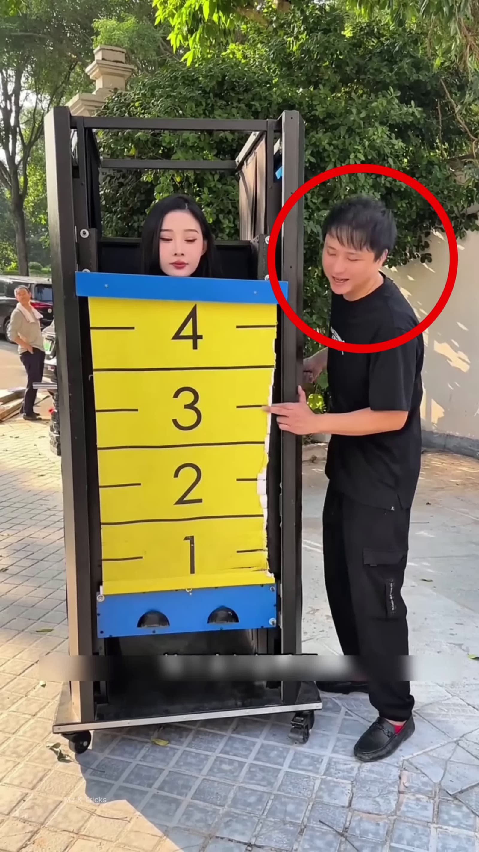 cover for unbelievable magician shocking ILLUSION shortsvideo