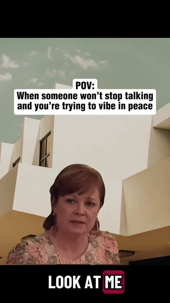 cover for POV: When someone won’t stop talking and you’re trying to vibe in peace. 🫶🏻🫶🏻 #vibe #vibes  created by elizabethsummerbell with whimsyandwings📚🤓’s original sound