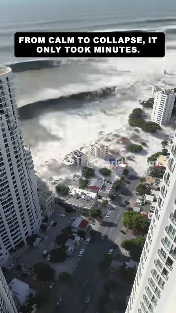 cover for When the sea shows no mercy 🌊 #Tsunami #Disaster #MustSee