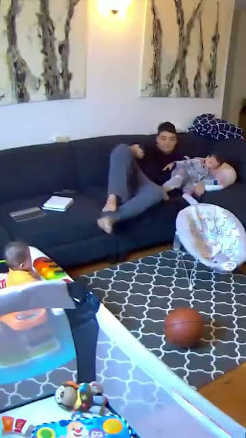 cover for Clever Brother Silences Baby with a Ball!