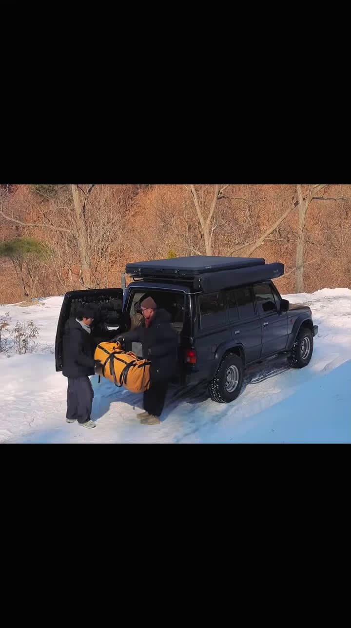 cover for Camping in the Snow camping in a frozen winter of -15°C 🏔️#survival #camp #bushcraft #outdoor #campvibes #snow #wilderness