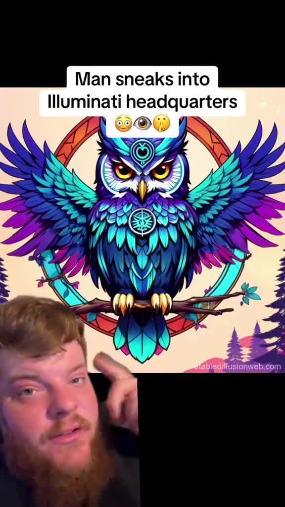 cover for He snuck into the Illuminati HQ